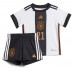 Tyskland Ilkay Gundogan #21 Replika Babykläder Hemma matchkläder barn VM 2022 Korta ärmar (+ Korta byxor)